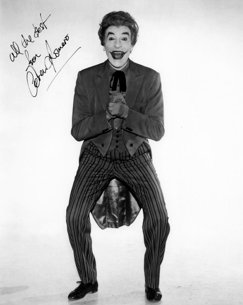 Cesar Romero Joker SIGNED AUTOGRAPHED 10 X 8