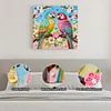 Two Birds Art Diamond Painting Kit for Adults Home Decor 25x25cm With Frame