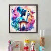 (Multi-Style) Disney Silhouette-Princess-11CT Stamped Cross Stitch 40*40cm