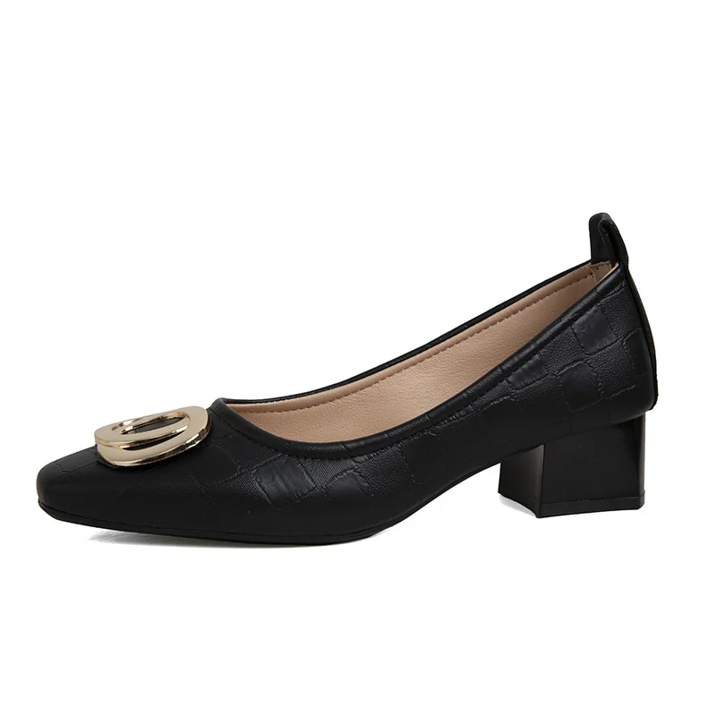 Breakj Breakj Temperament French Way Spring And Autumn New Professional Work Shoes Temperament Fairy Casual Single Shoes Women's Coarse