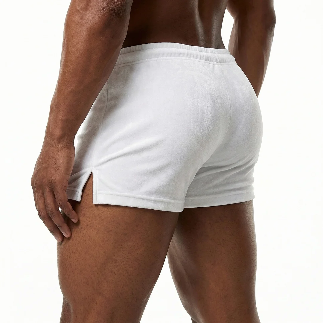 Men's Basic Casual Shorts, Home Casual Velvet Shorts, Sexy Shorts-INSPIREUSE