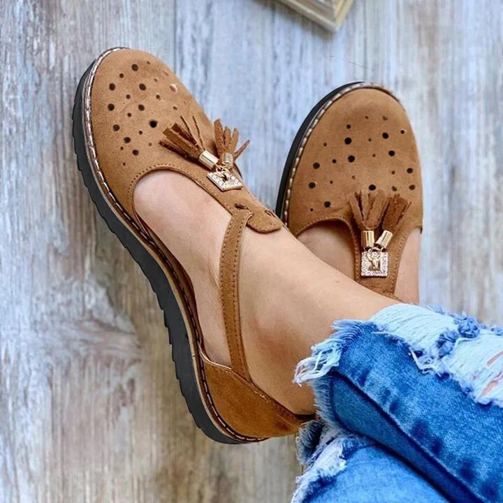 2020 New Tassel Women Shoes Sandals Summer Flat Shoes PU Leather Gladiator Luxury Shoes Women Designers Zapatos De Mujer Fringe