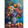 (US Local)Flower-Paint By Numbers Kit(40x60cm)