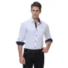 Men's Business Casual No-iron Long-sleeved Shirt