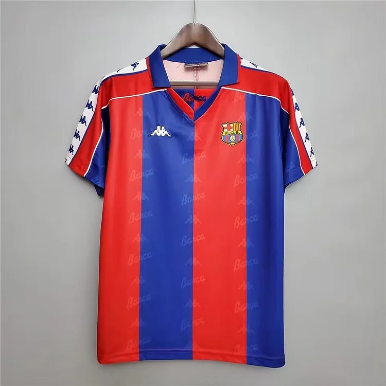 1992/1995 vintage Barcelona home jersey 1:1 Thai quality
