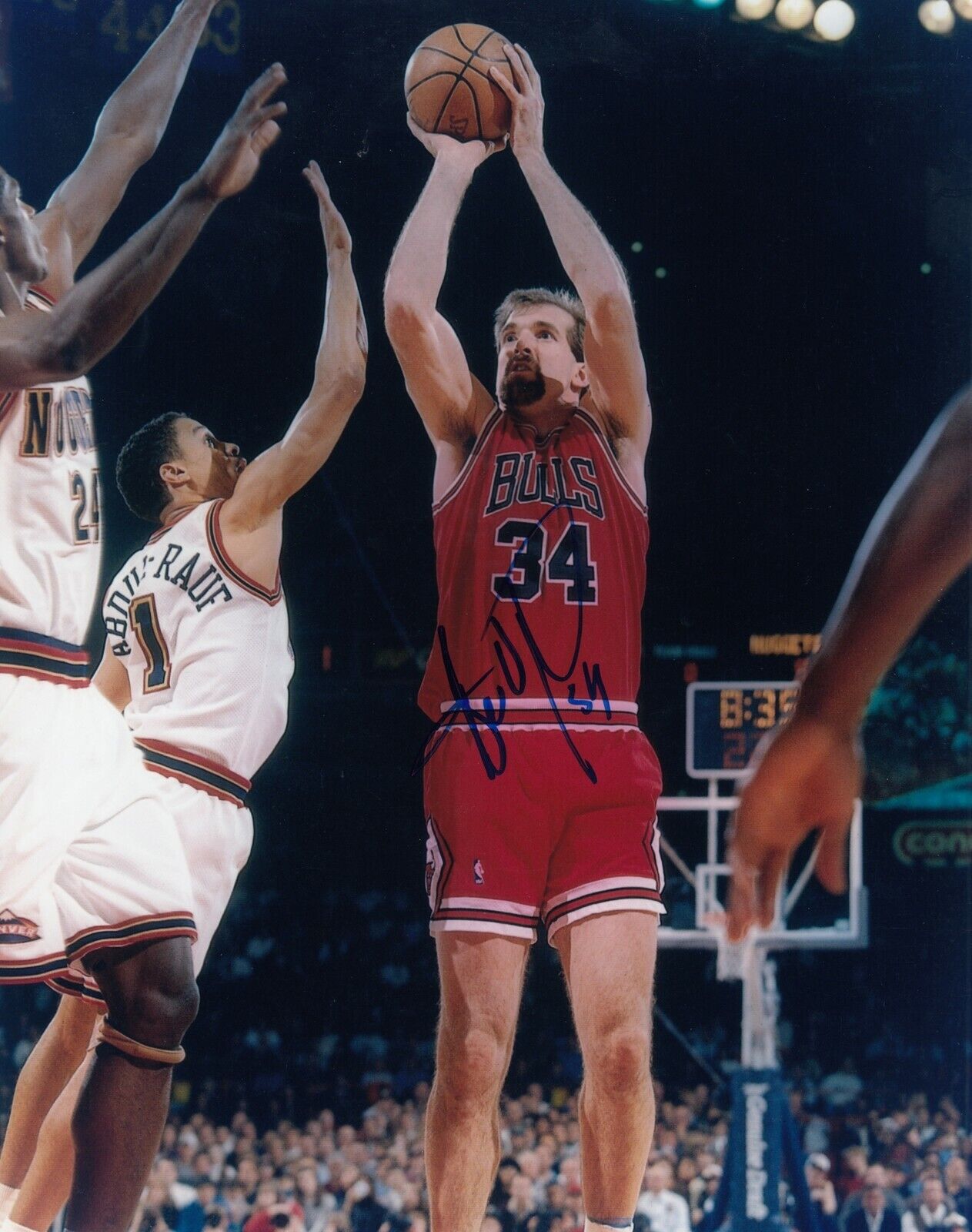 Bill Wennington #0 8x10 Signed Photo Poster painting w/ COA Chicago Bulls