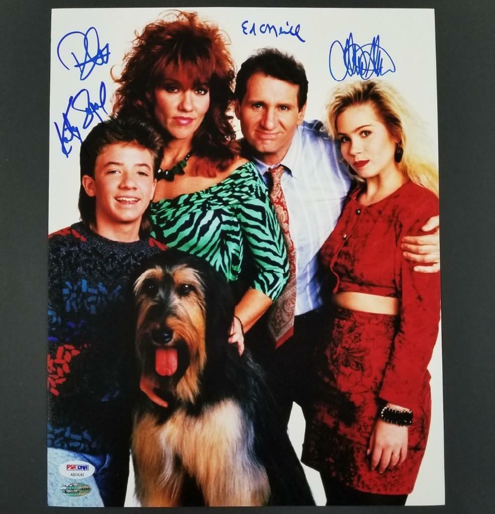 Married With Children Cast signed 11x14 Photo Poster painting #3 O'Neill Sagal Applegate A ~ PSA