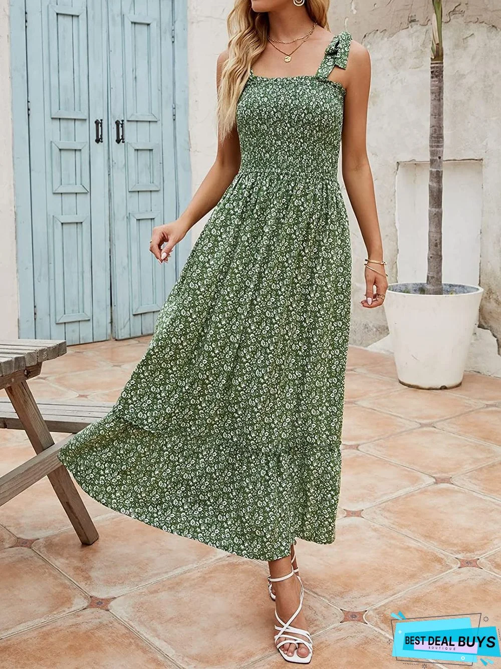 New Women's Dress Print Loose Casual Dresses