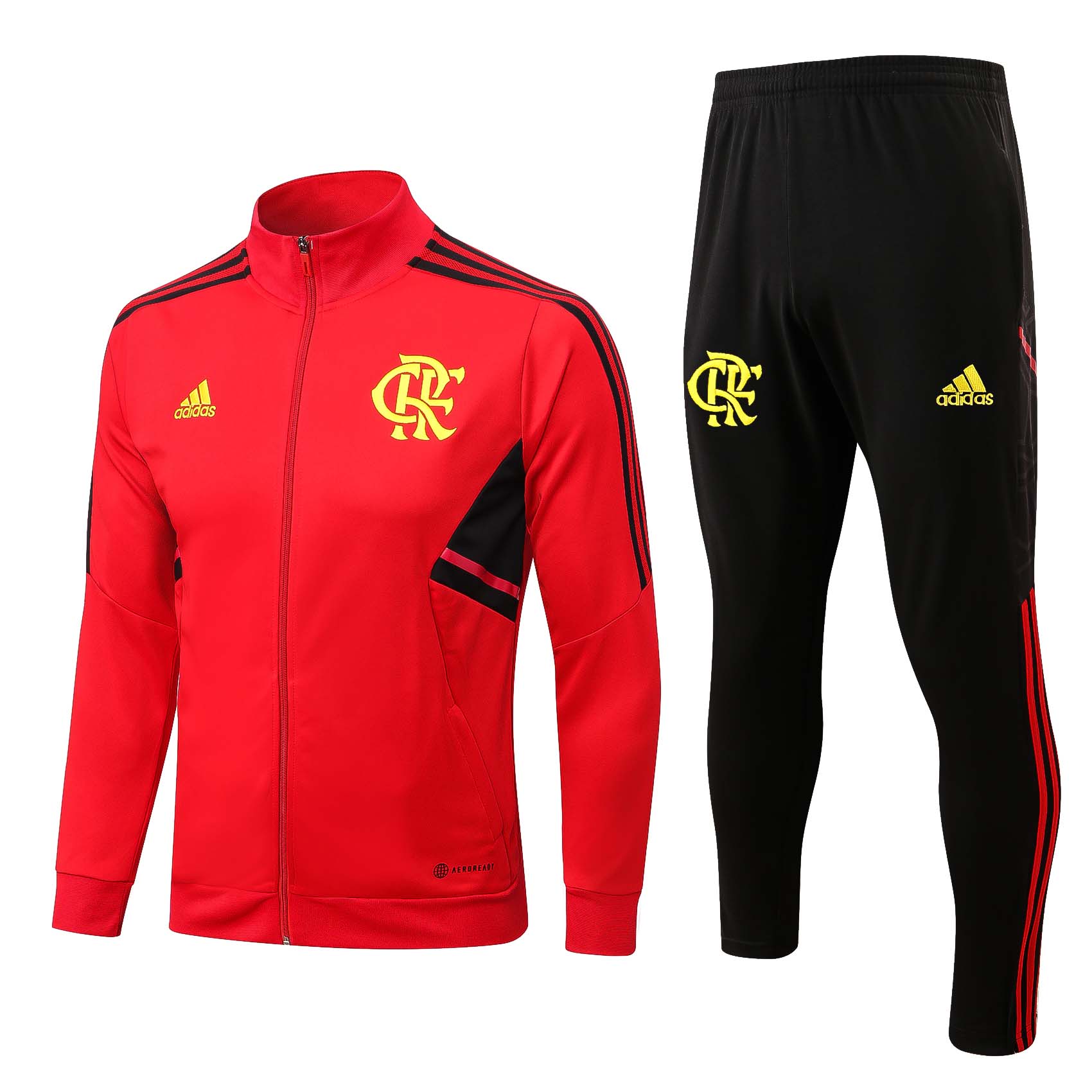 2022-2023 long zipper flamenco redFootball Shirt 1:1 Thai Quality