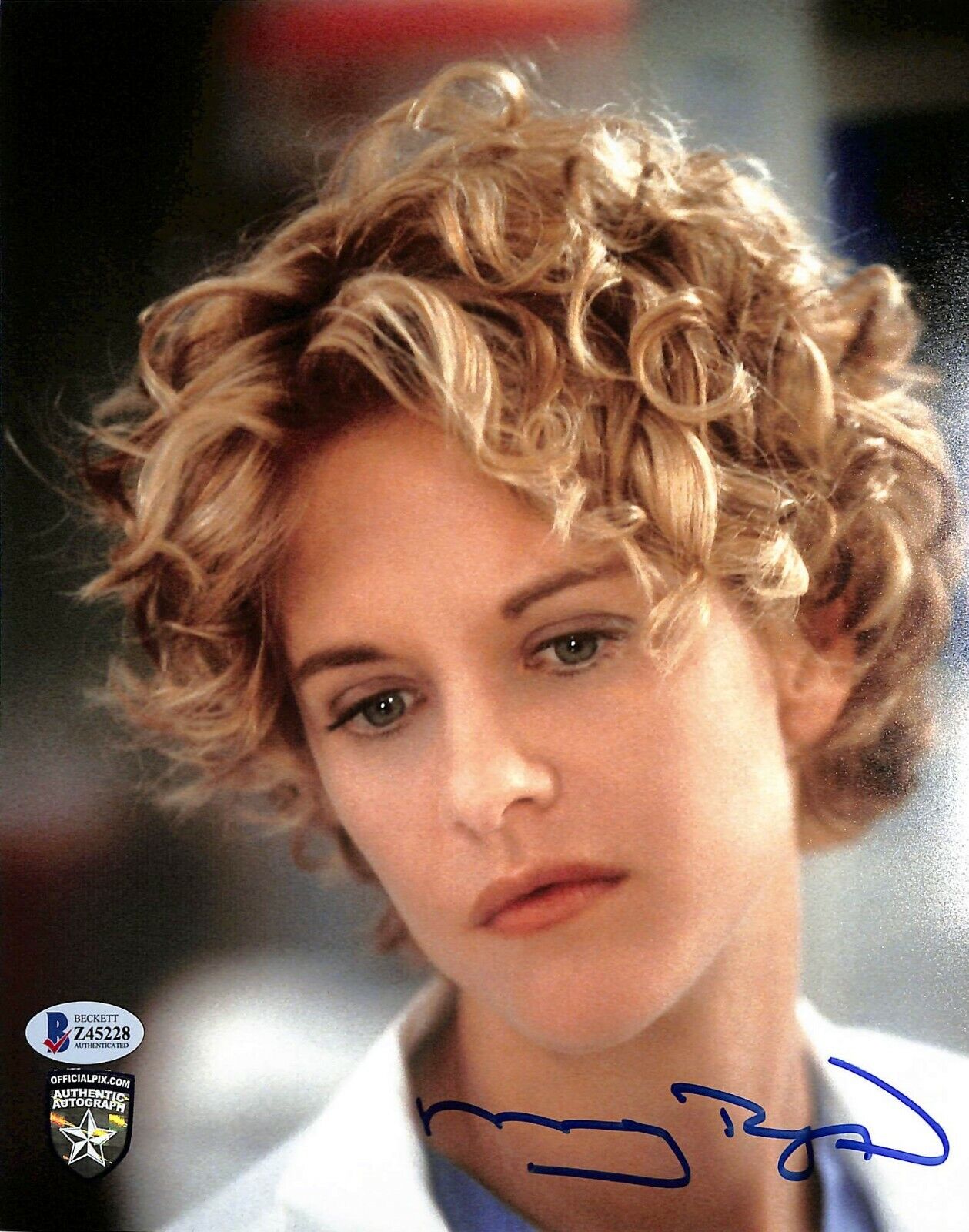 MEG RYAN Signed Autograph CITY OF ANGELS