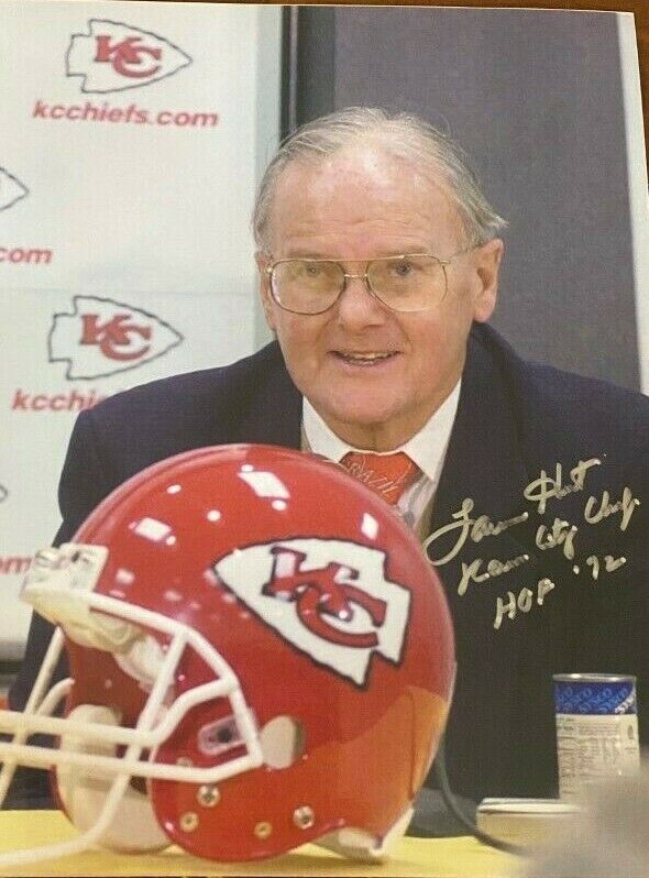 Lamar Hunt signed autographed 8x10 Photo Poster painting Kansas City Chiefs Hall of Fame RARE