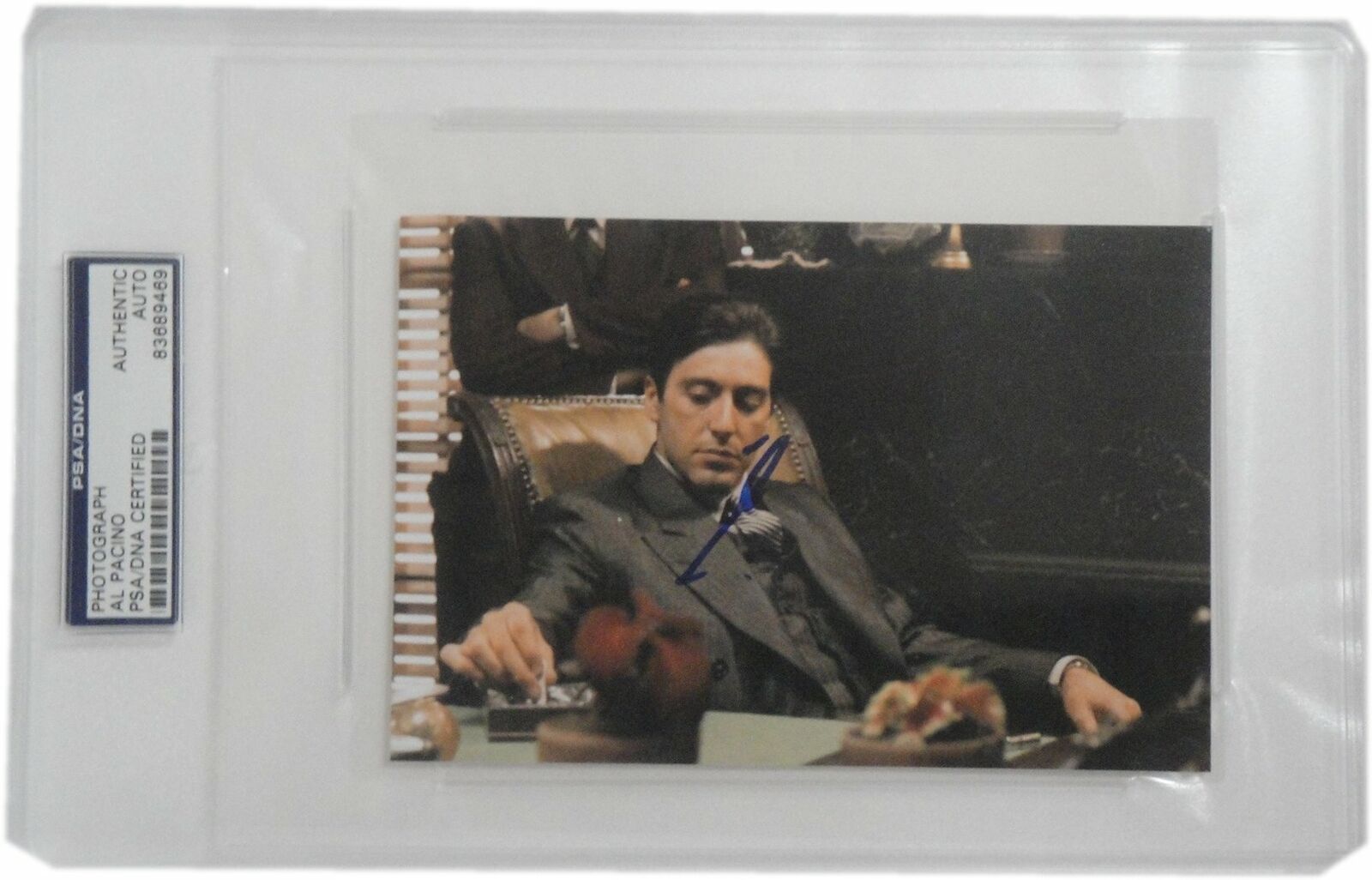 Al Pacino Signed Autographed 4X6 Photo Poster painting Scarface Encapsulated Classic PSA 869469