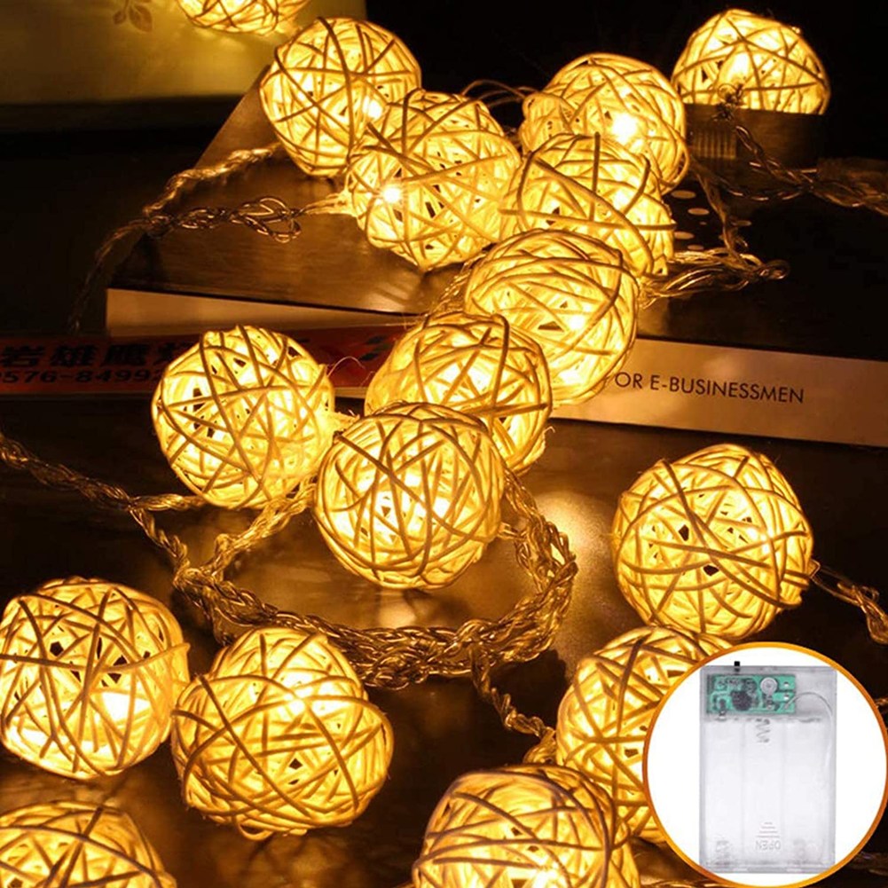 

LED Lantern Battery Box Star 40 5M-Curtain String Night Light, 501 Original