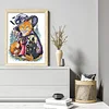 Cat Castle-14CT Stamped Cross Stitch 27*34cm/10.63*13.39in tapestrymarket