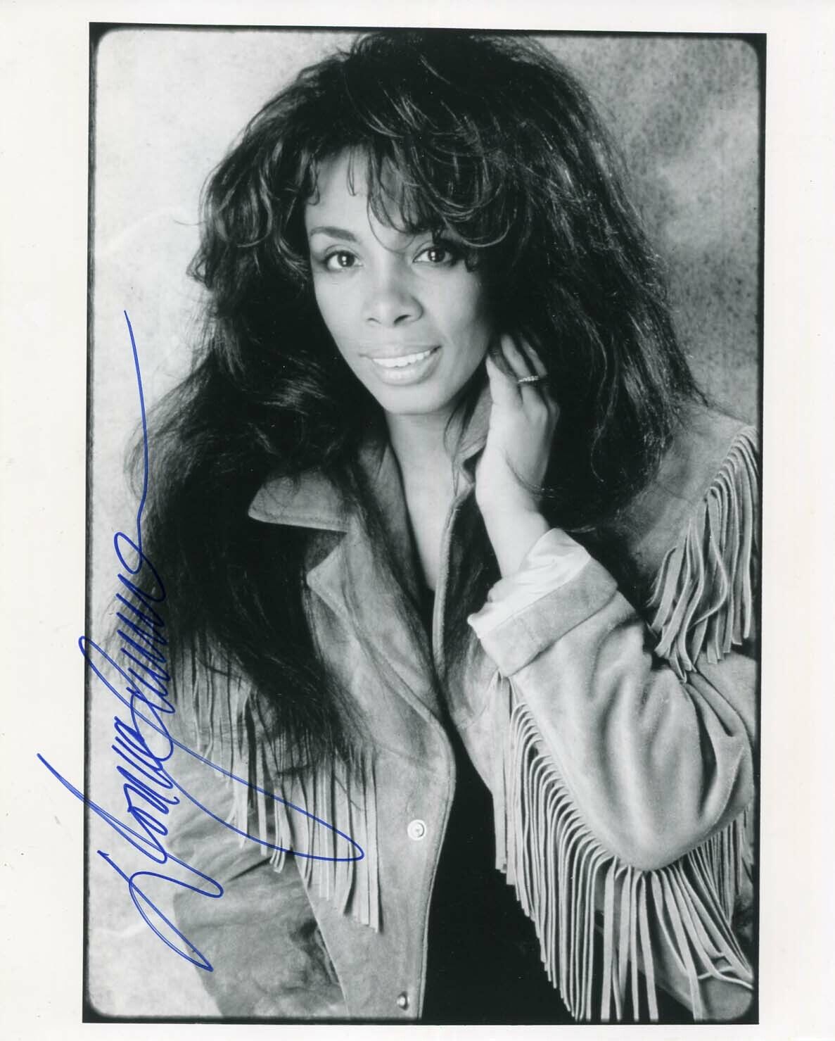 Donna Summer (+) TOP SINGER - SONGWRITER autograph, signed Photo Poster painting