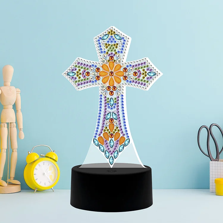 DIY Mandala LED Diamond Painting Light Box Cross Stitch Embroidery Lamp  Full Special Drill LED Lamp Rhinestones Home Decoration - AliExpress