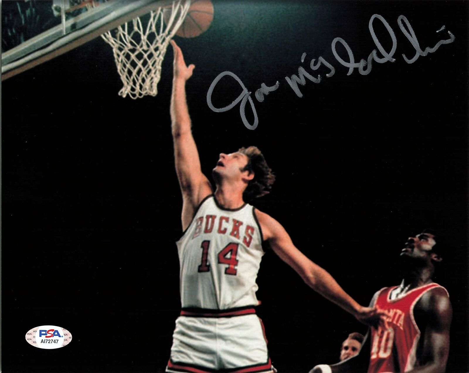 Jon McGlocklin signed 8x10 Photo Poster painting PSA/DNA Milwaukee Bucks Autographed