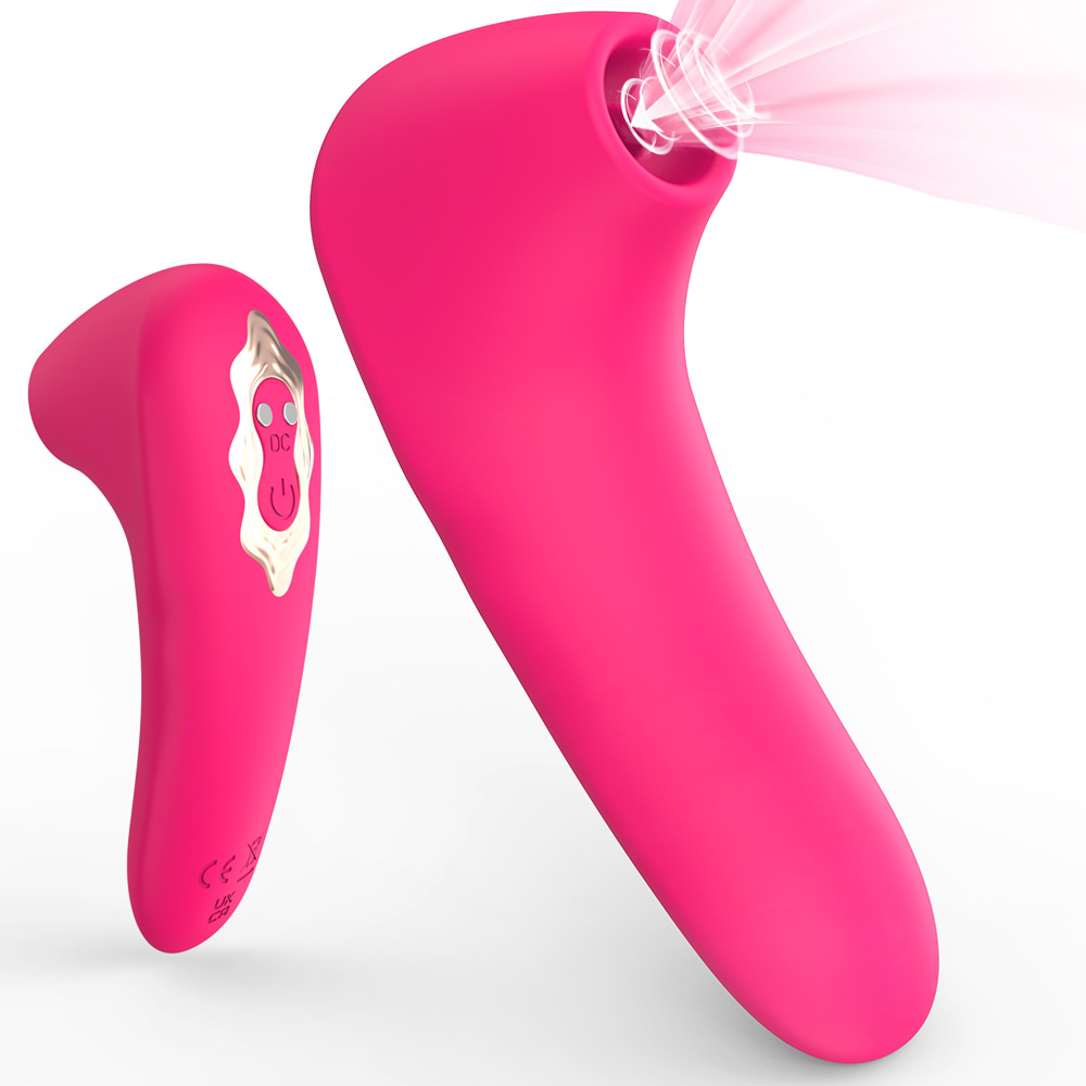 Sucking Vibrator Women Sex Toys With 10 Suction Mode - Rose Toy