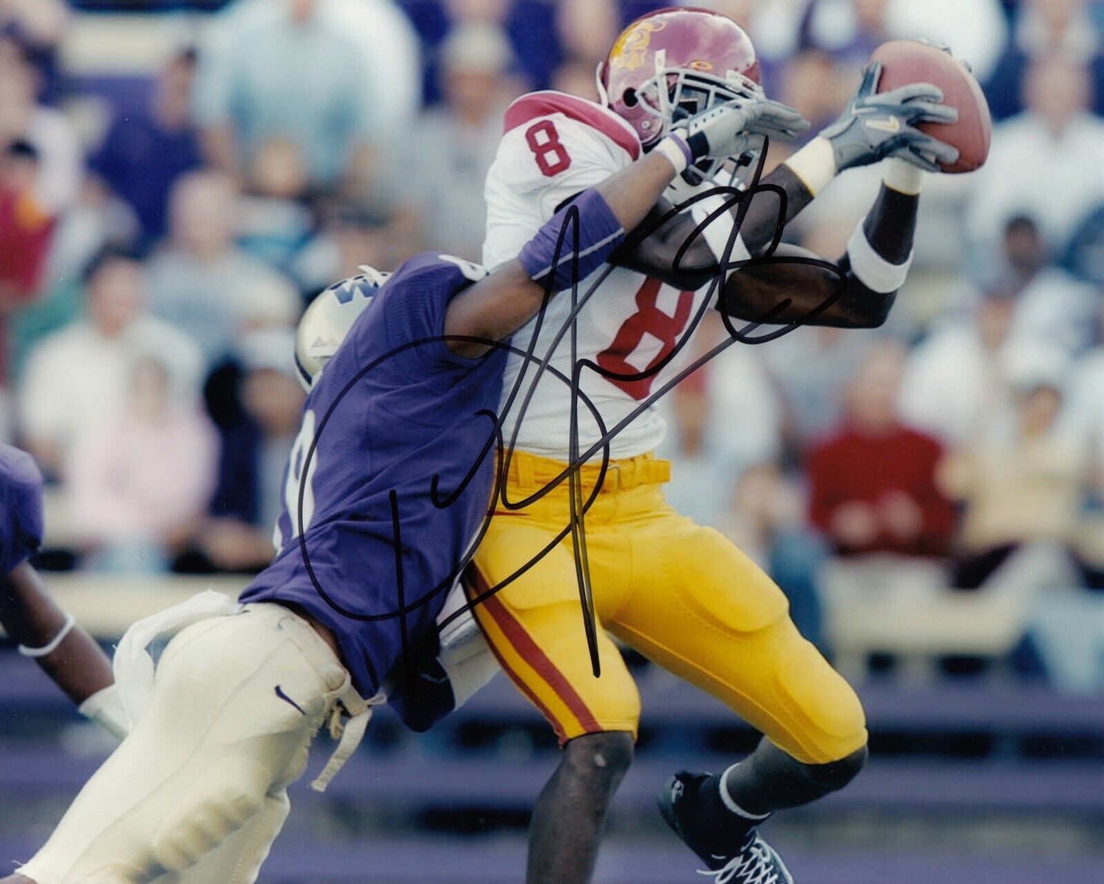 Dwayne Jarrett #0 8x10 Signed Photo Poster painting w/ COA USC Trojans