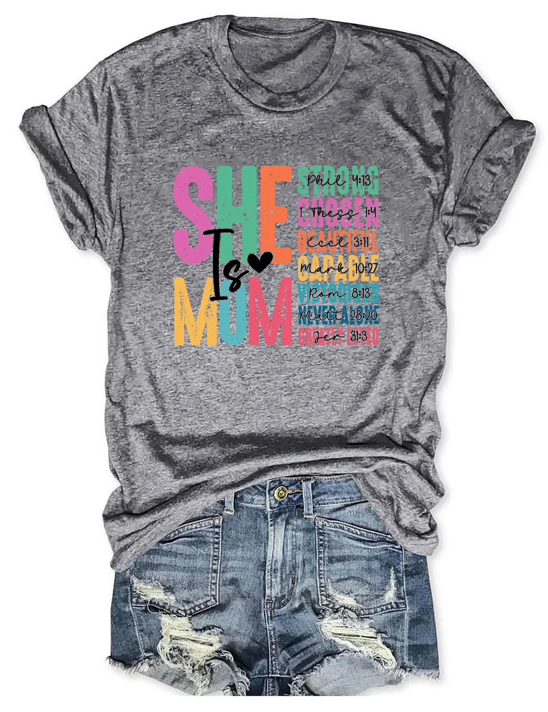 She Is Mom T-shirt