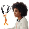 BT Portable Work Earplugs Headphones Noise Suppression Earphone Lightweight In-Ear Noise-Isolating Headphones Ergonomics Neckband Wireless Earbuds for Construction Sites Noisy Places