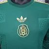 2025 Long Sleeve Player Version Mexico National Gold cup Version Green Football Shirt 1:1 Thai Quality