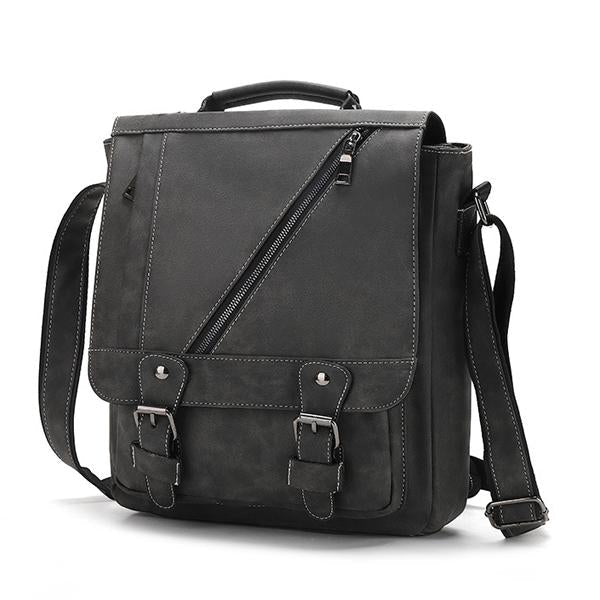 VINTAGE ZIPPER DIAGONAL BAG