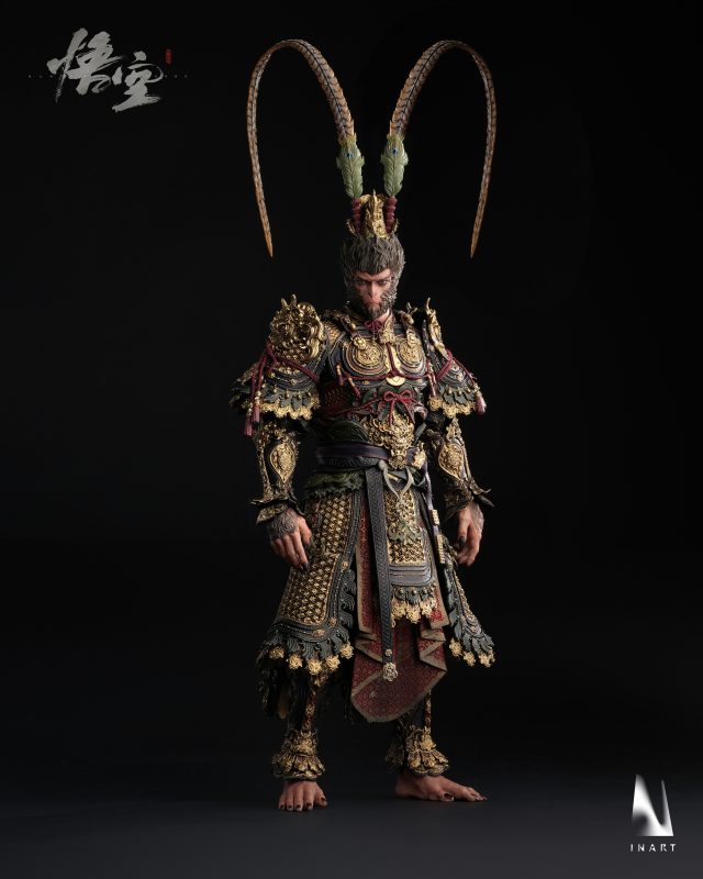 INART - Black Myth: Wukong Destined One Monkey King's Armor Set Collectible 1/6 Action Figure (Licensed) -