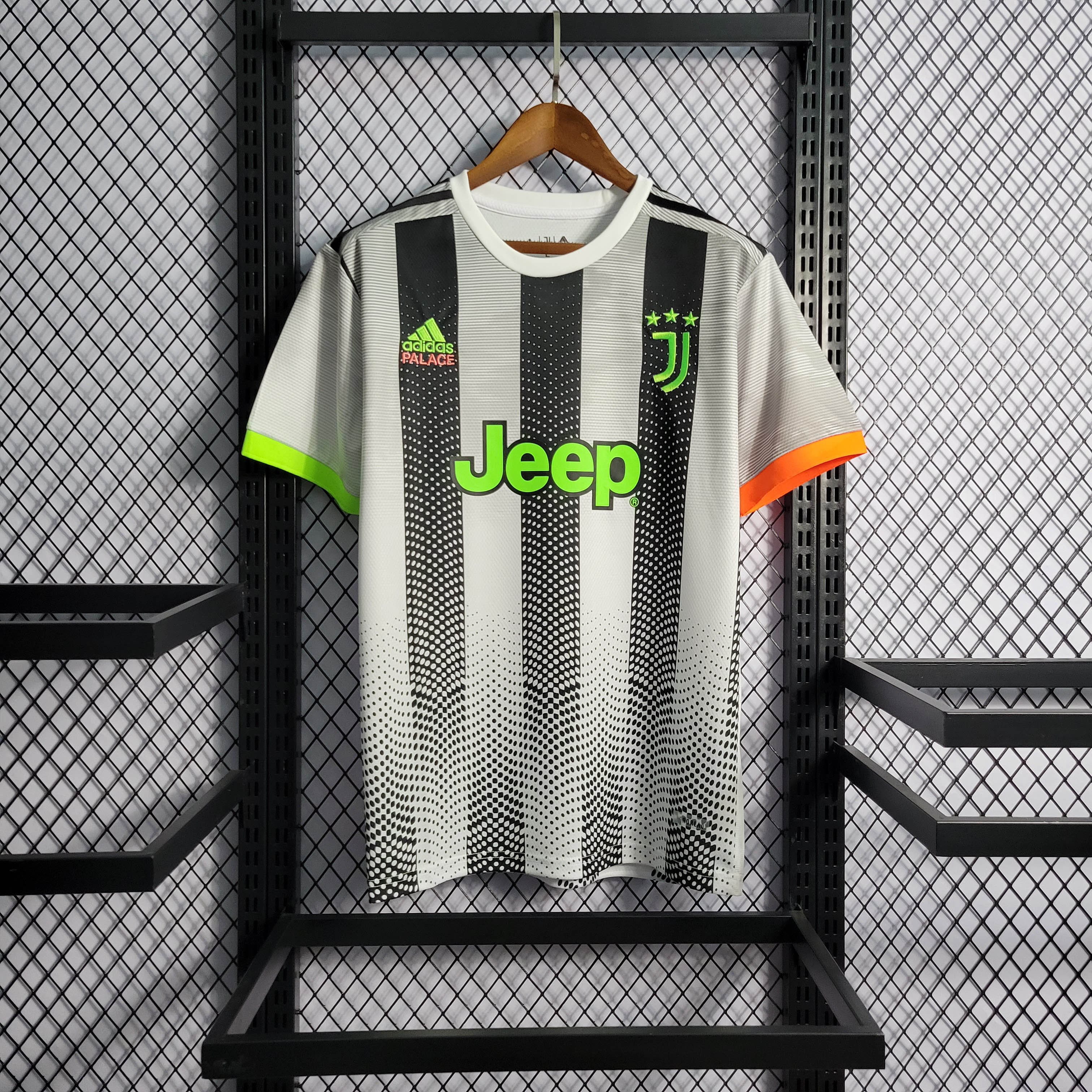 2019/2020 Retro Juventus Joint Edition Black and White Stripes Soccer Jersey 1:1 Thai Quality mysite