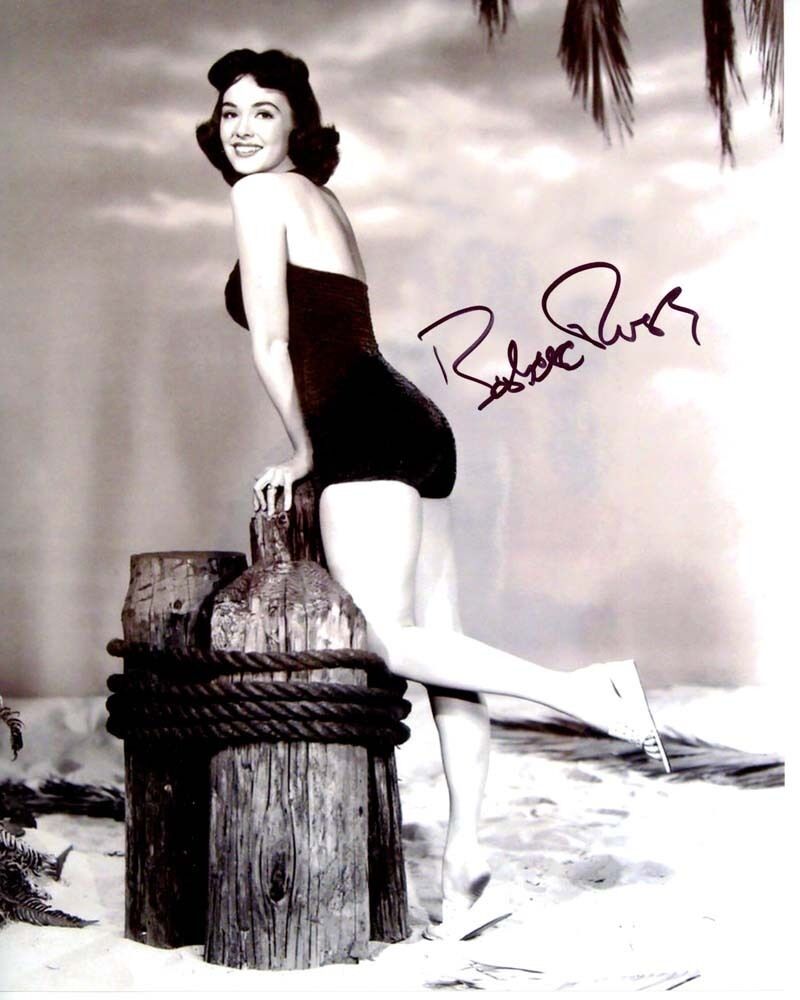 BARBARA RUSH signed autographed SEXY BATHING SUIT 8x10 Photo Poster painting