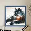Cat-11CT Counted Cross Stitch 40*40cm/15.75*15.75in tapestrymarket