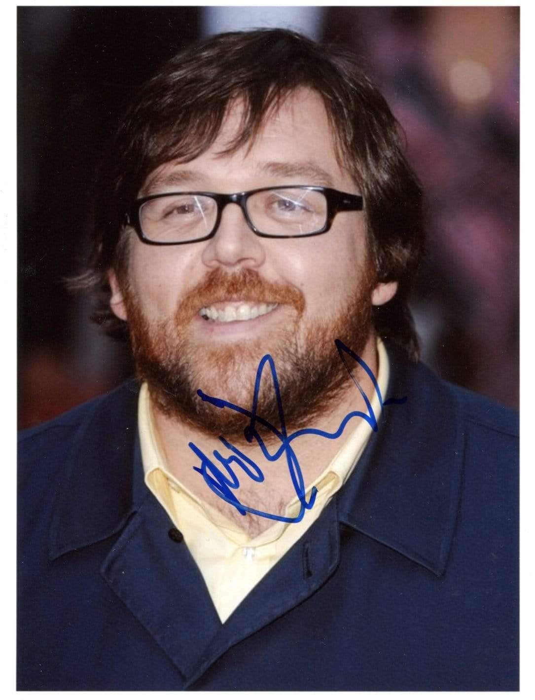 Nick Frost ACTOR autograph, signed Photo Poster painting