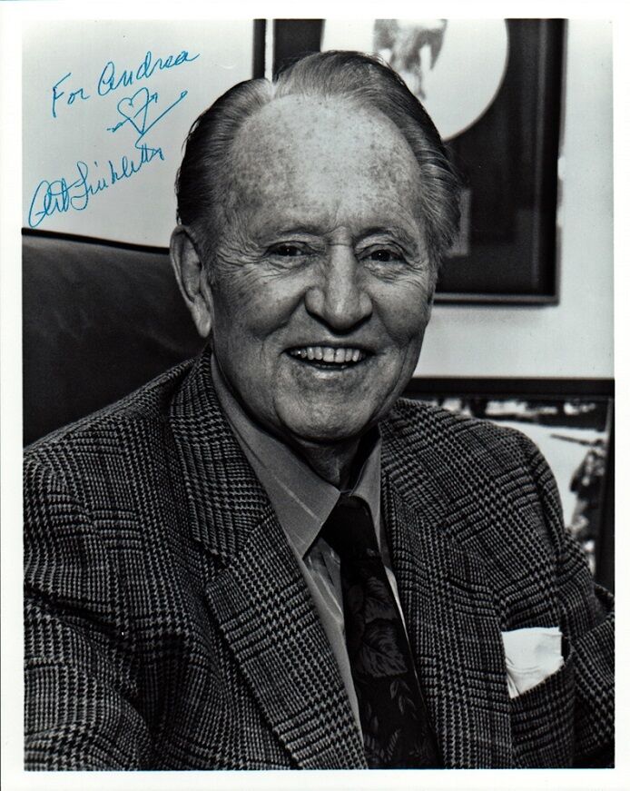 ART LINKLETTER Signed Photo Poster painting