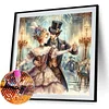 Retro Dance Partner - Diamond Painting - Full Round Drill (Canvas|40*40cm)