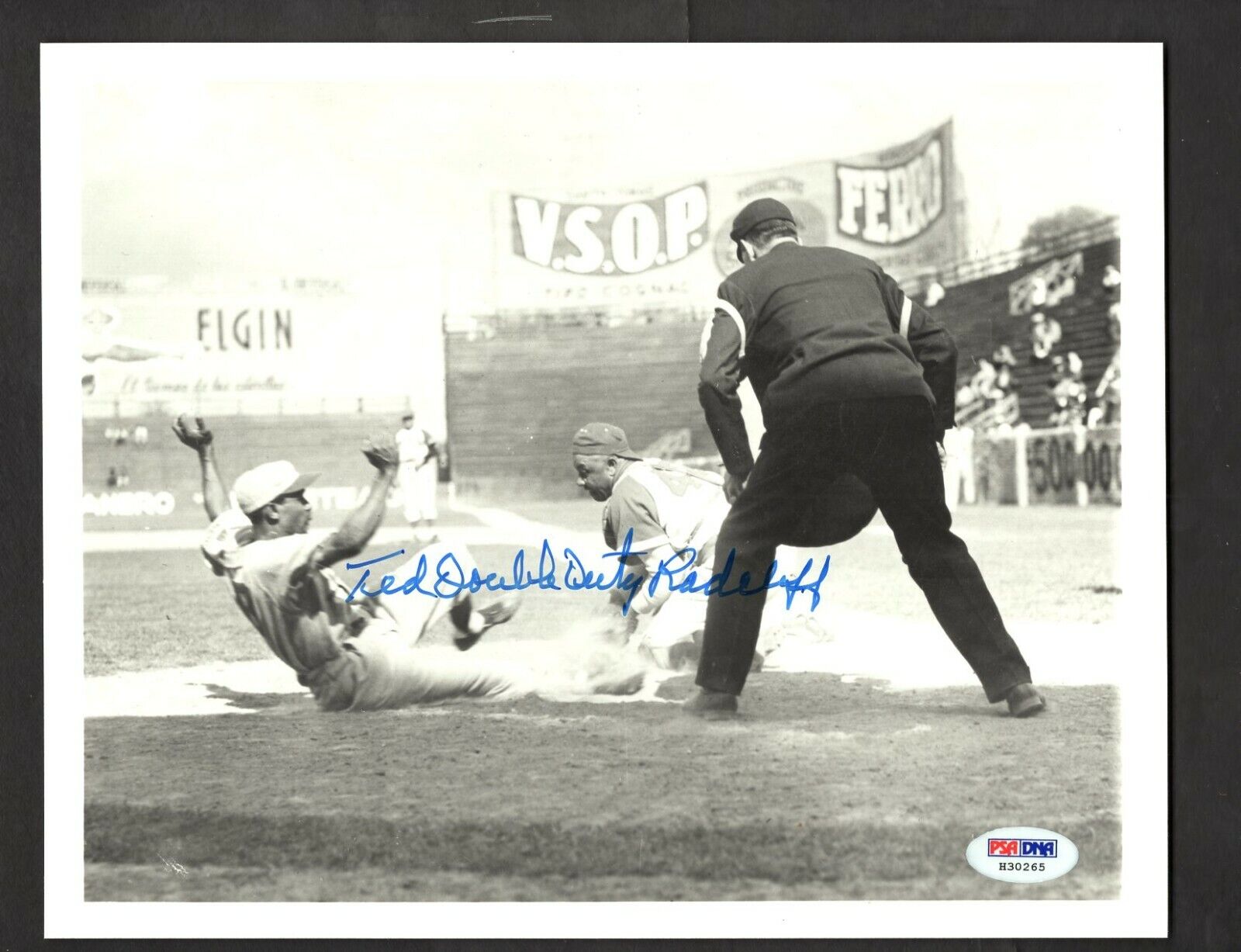 Ted Double Duty Radcliffe Negro League Signed 8 x 10 Photo Poster painting PSA/DNA  SHIP
