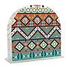 Diamond Painting Acrylic Mandala  Flower Paper Towel Storage Rack Decor