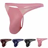 Sheer Mesh G String Thong Men's Erotic Panties Sexy Patent Leather Thong