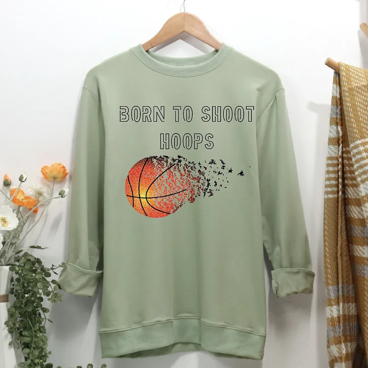 basketball Women Casual Sweatshirt-Annaletters