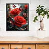 Butterfly Rose - 11CT Stamped Cross Stitch - 40*50cm - Flower