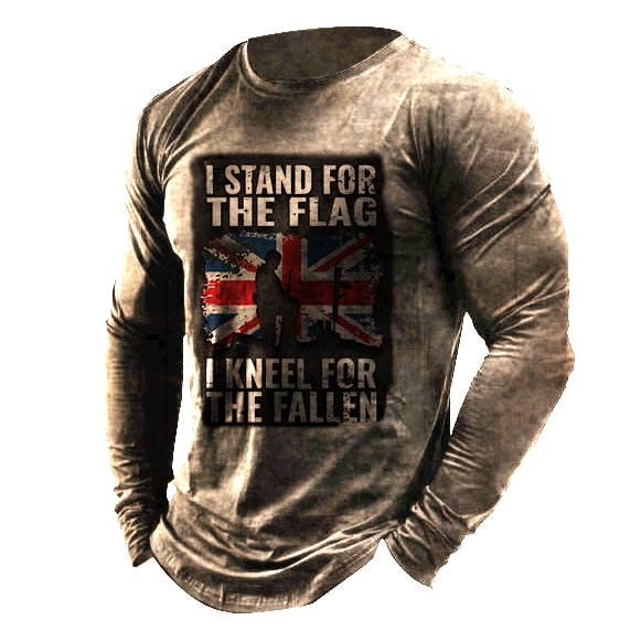 Mens Stand For The Flag Retro T-Shirts / [viawink] /