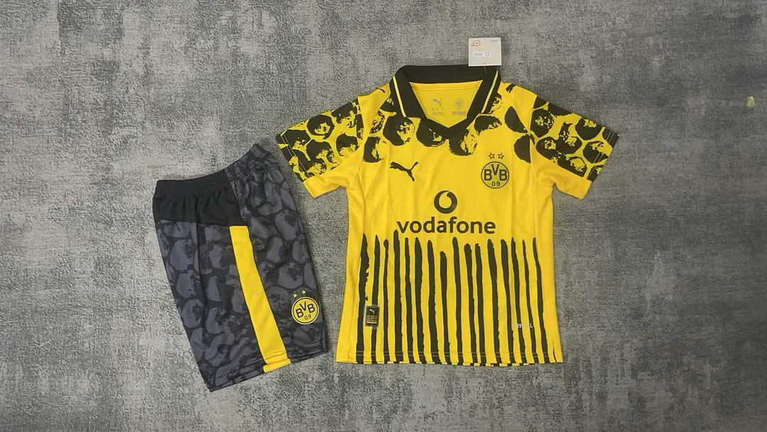25/26 Dortmund Special Edition Kids Kit Football Jersey Thai Quality