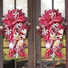 🔥Last Day 49% OFF🍭Mr & Mrs Claus Peppermint Christmas Swag Wreath🎄-mysite-Adracos