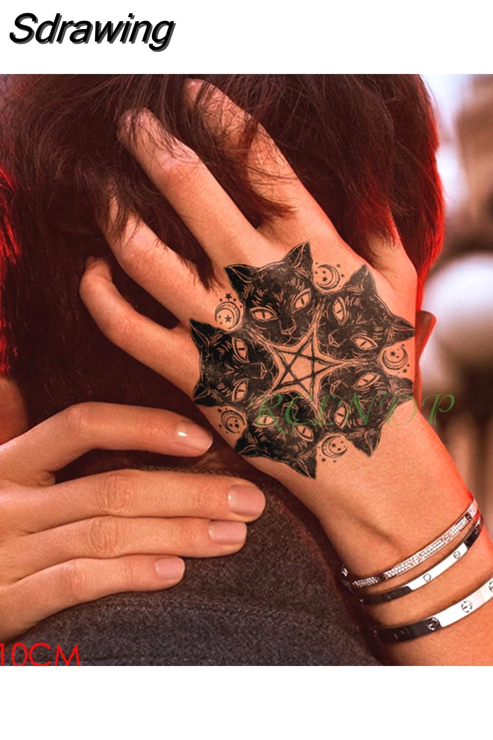 Sdrawing Temporary Tattoo Sticker butterfly insect Fake Tatto Flash Tatoo Hand Arm art Tattoos for Girl Women Men