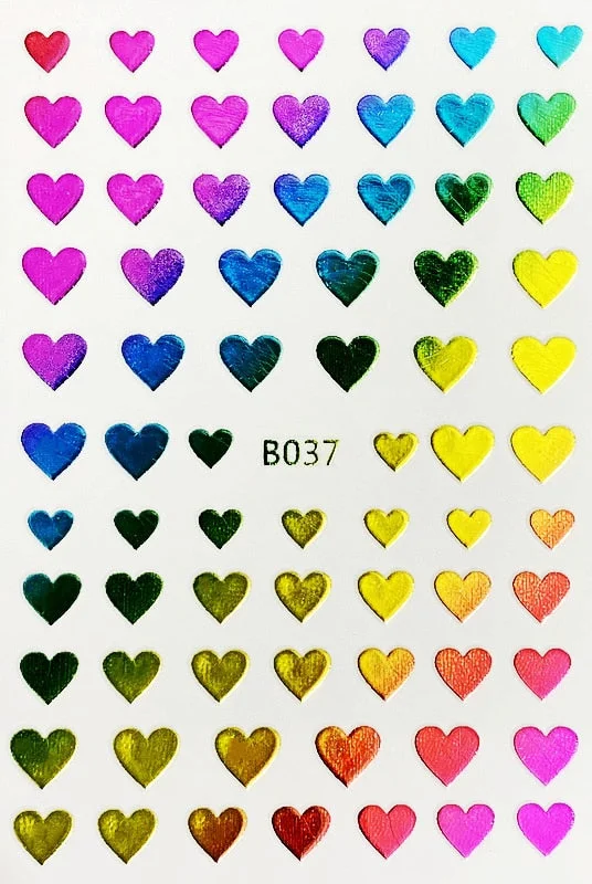 DIY Nail Art Stickers Star Light Manicure Design Accessories Back Glue Decoration Foil Nail Art Decor Designer Nail Stickers-Nail Inspo