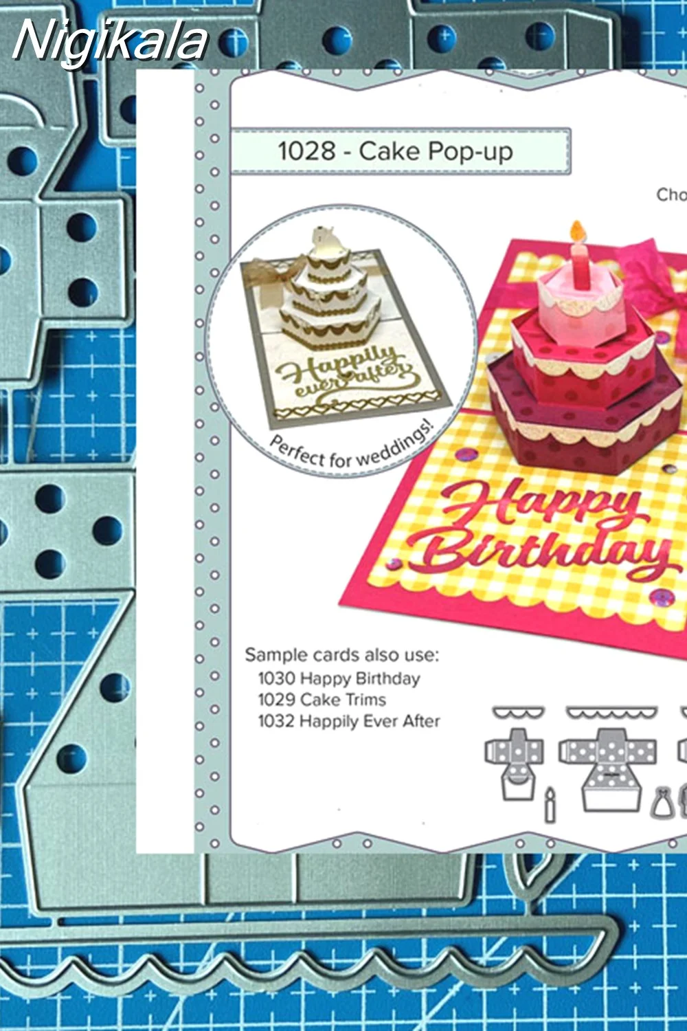 Nigikala Goddess Metal Cutting Dies Card set diy Scrapbooking Photo Album Decorative Embossing Paper Card Crafts Die