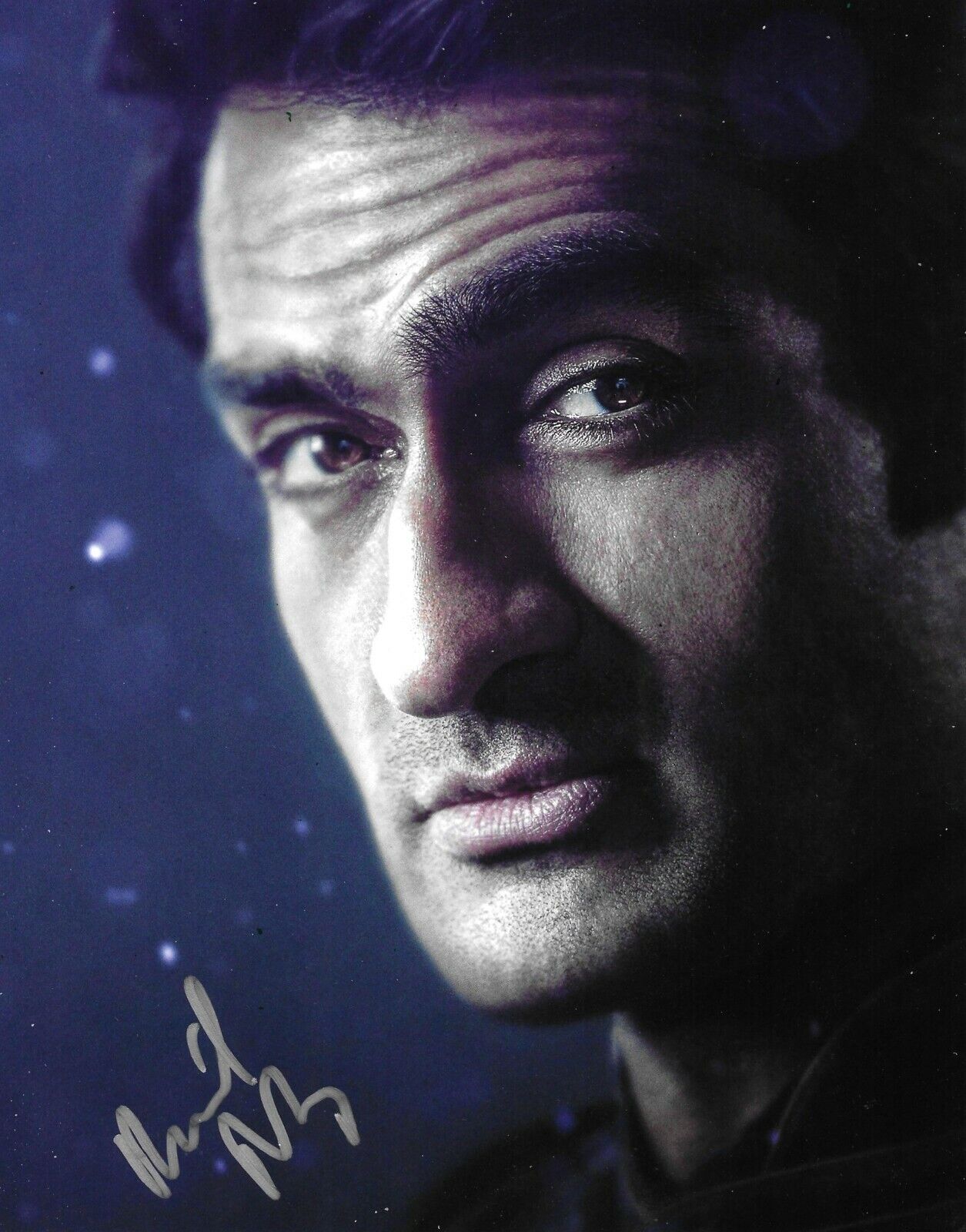 Kumail Nanjiani Signed Eternals 10x8 Photo Poster painting AFTAL