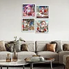 (US Local)4Pack Xmas-Crystal Rhinestone Diamond Painting(30x30cm)
