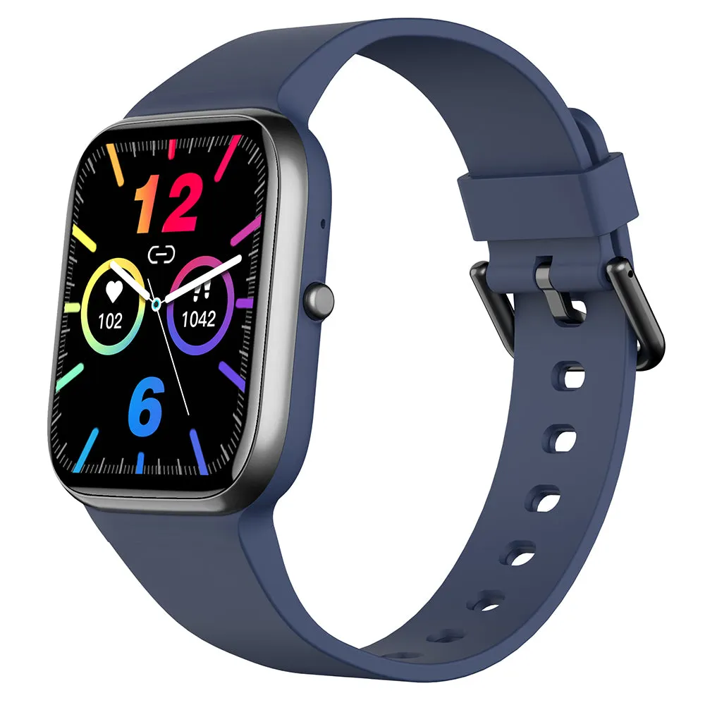 Blood Pressure Blood oxygen Monitoring Bluetooth Talk Play Music Health Waterproof Smartwatch