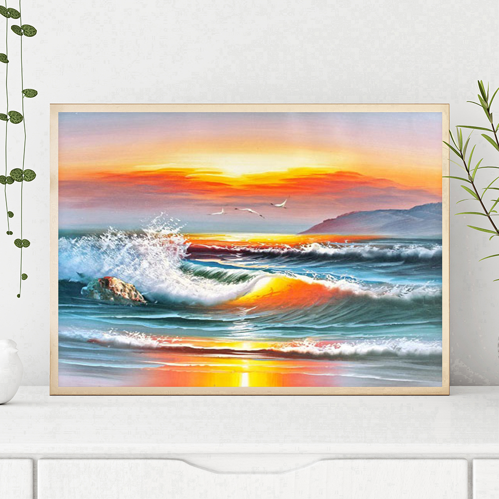 

(Multi Size) Seagull - Square Drill Diamond Painting, 20*30cm, 501 Original
