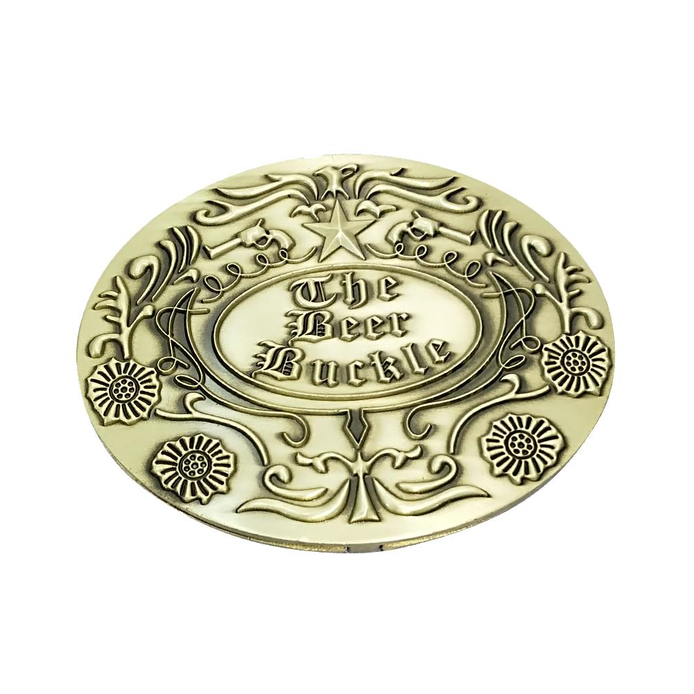 

Beer Head Belt Bottle Buckle Camping Can Holder (Classic Ancient Bronze), Gold, 501 Original